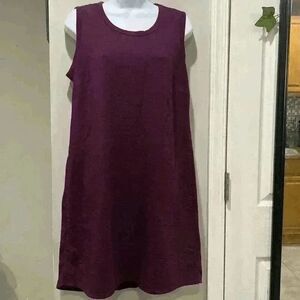 32 Degrees Cool Women’s Sleeveless Purple Shift Dress